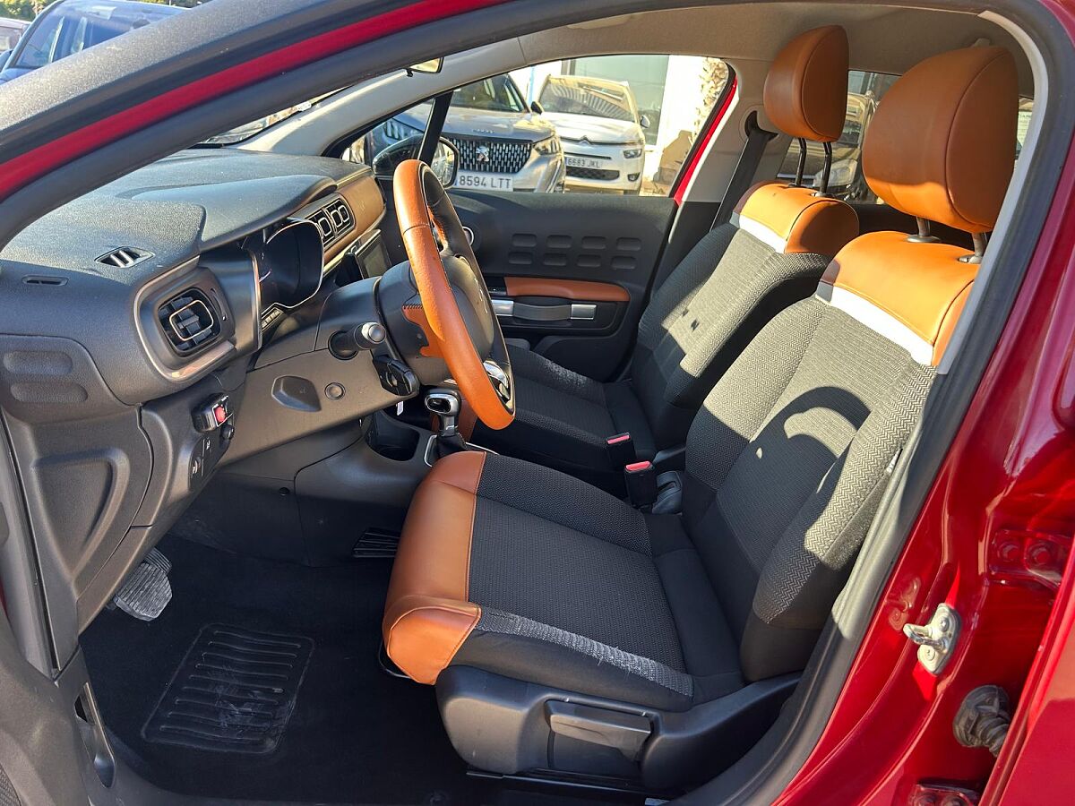 CITROEN C3 SHINE 1.2 E-THP AUTO SPANISH LHD IN SPAIN 69000 MILES SUPERB 2017